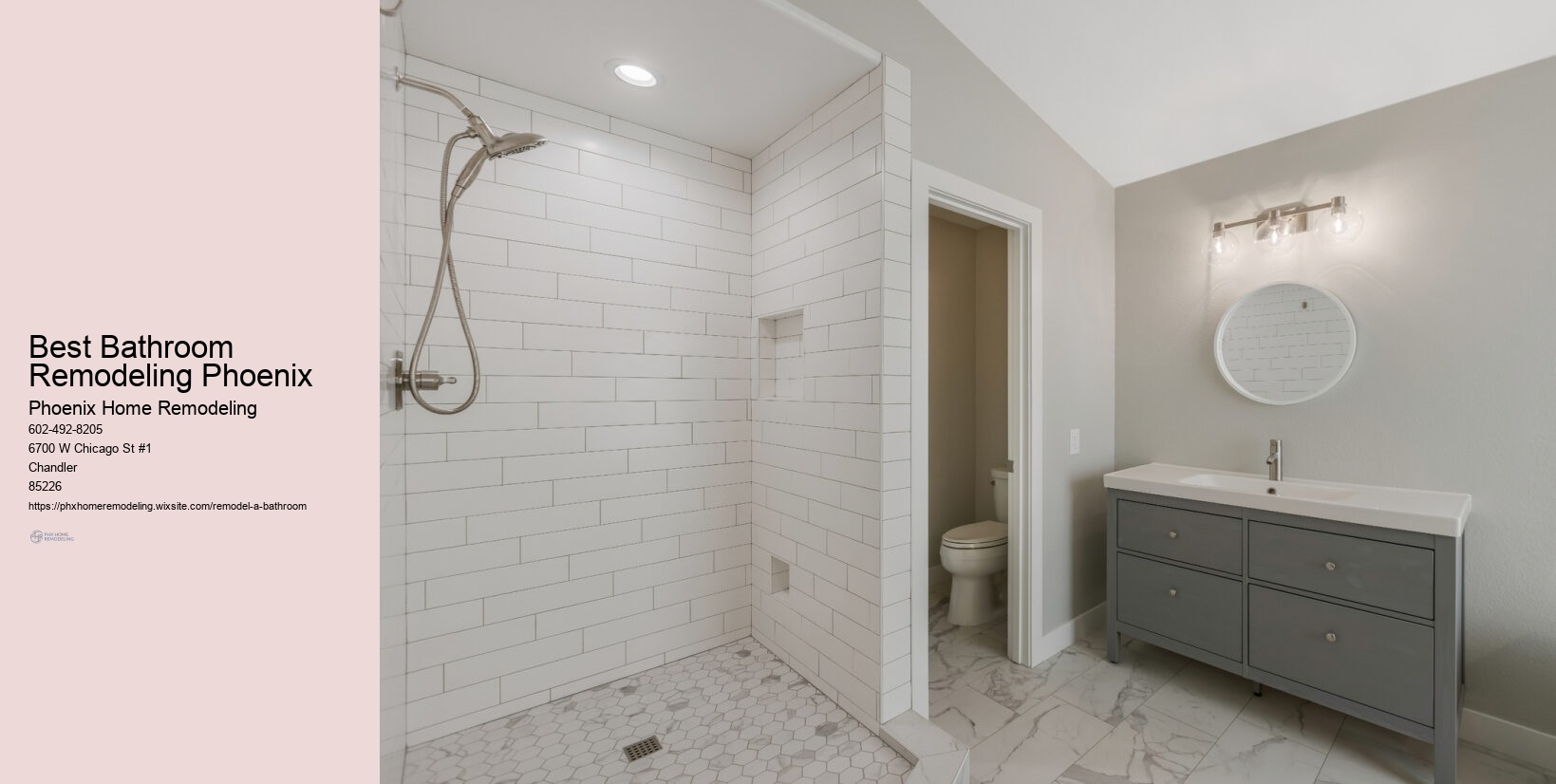 Best Bathroom Remodeling Phoenix